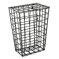 South Bend Vinyl-Coated Steel Crab Trap Bait Cage Front_Angled_Right
