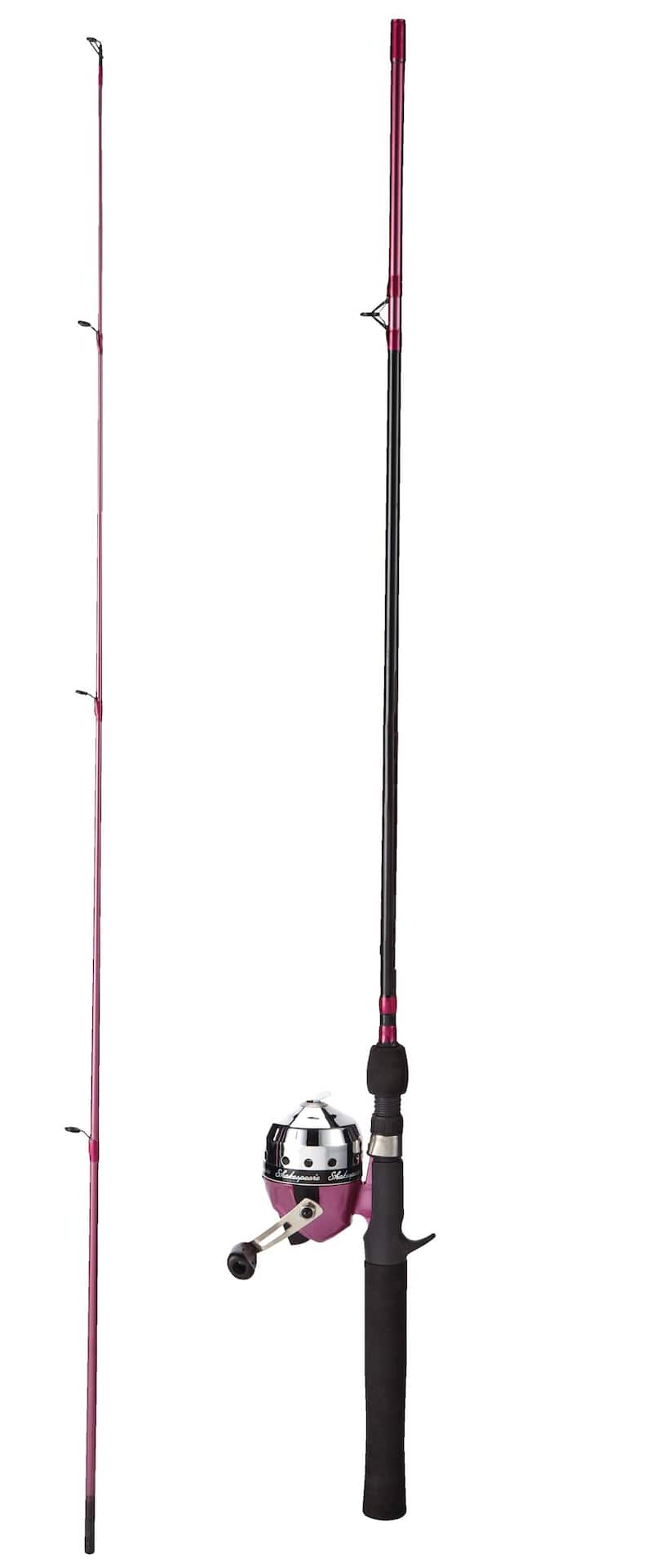 Simply Fishing Ladies Spincast Fishing Rod and Reel Combo with