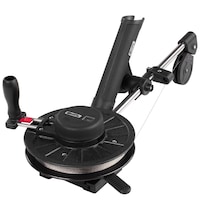 Scotty #1060 DepthKing Compact Manual Downrigger, Compact Design, Corrosion Resistant, Depth Counter, 23-in Front_Angled_Left