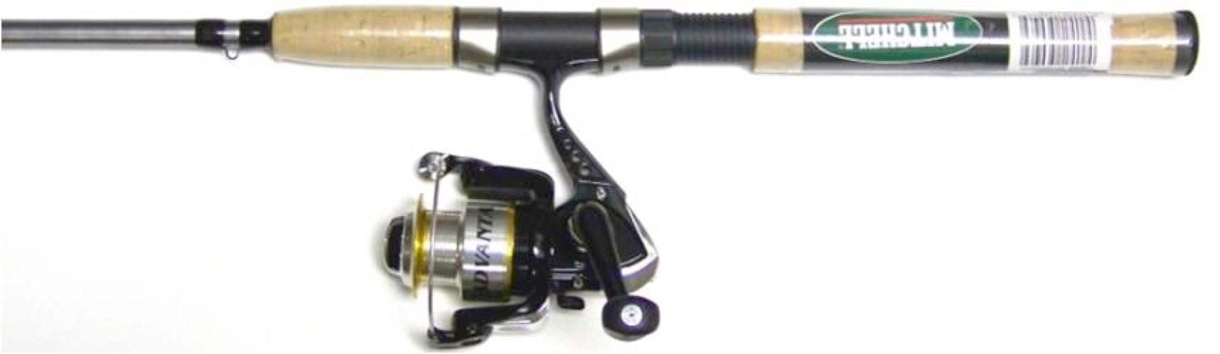 Mitchell Adventure II Tele Spinning Combo, Fishing Rod and Reel Combo,  Spinning Combos, Pre-spooled with mono line, Predator Fishing