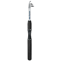 Zebco Advanced Telescopic Spinning Fishing Rod, Medium, 6-ft Front_Flat