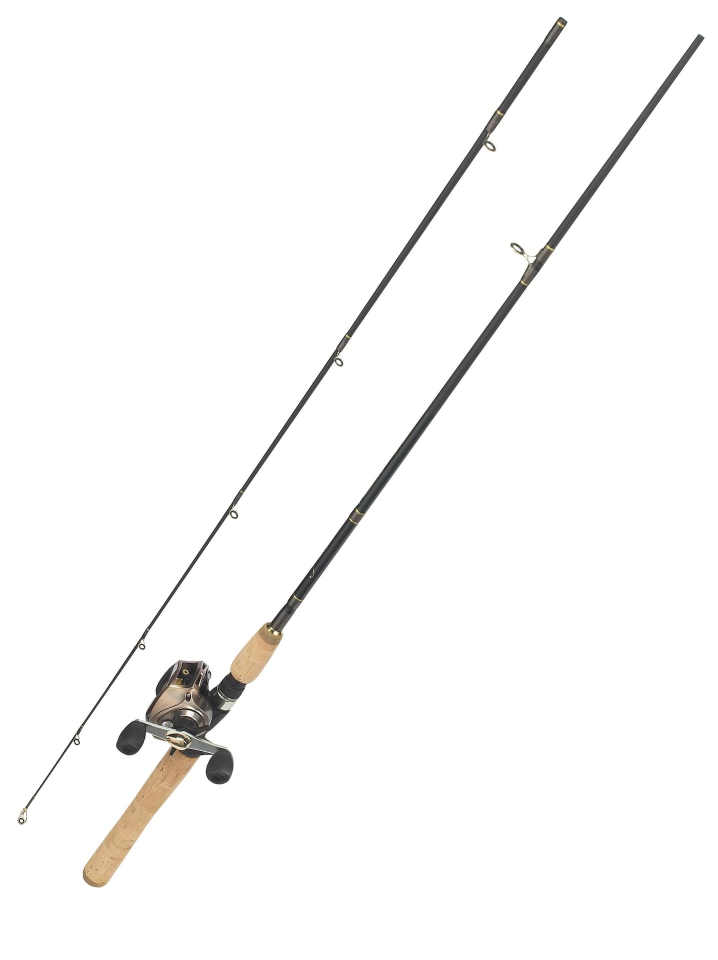 Berkley Lightning Baitcast Fishing Rod and Reel Combo, Medium, 6.6