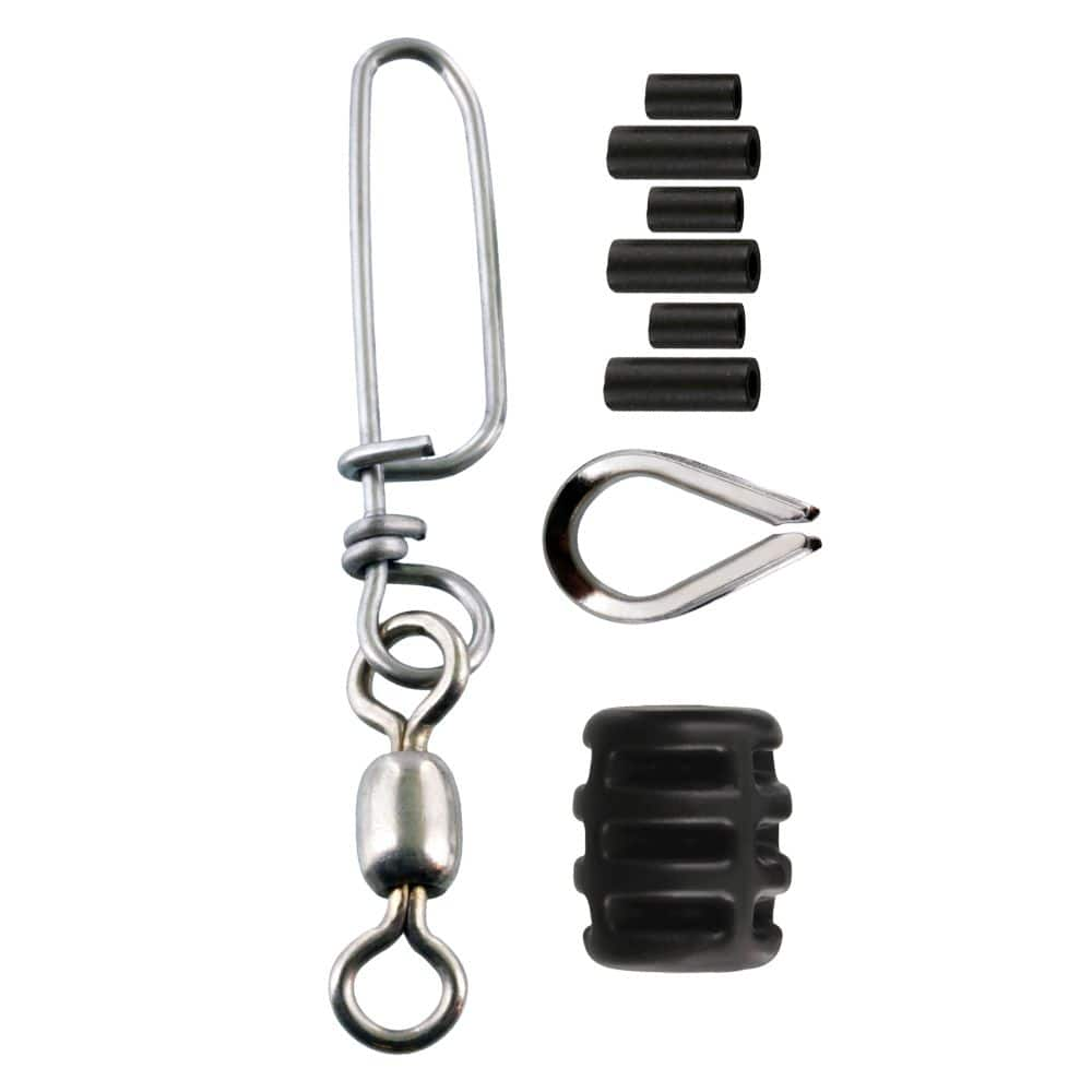 Scotty #1151 Coastlock Snap with SAMPO™ Ball Bearing Swivel, 3-pc