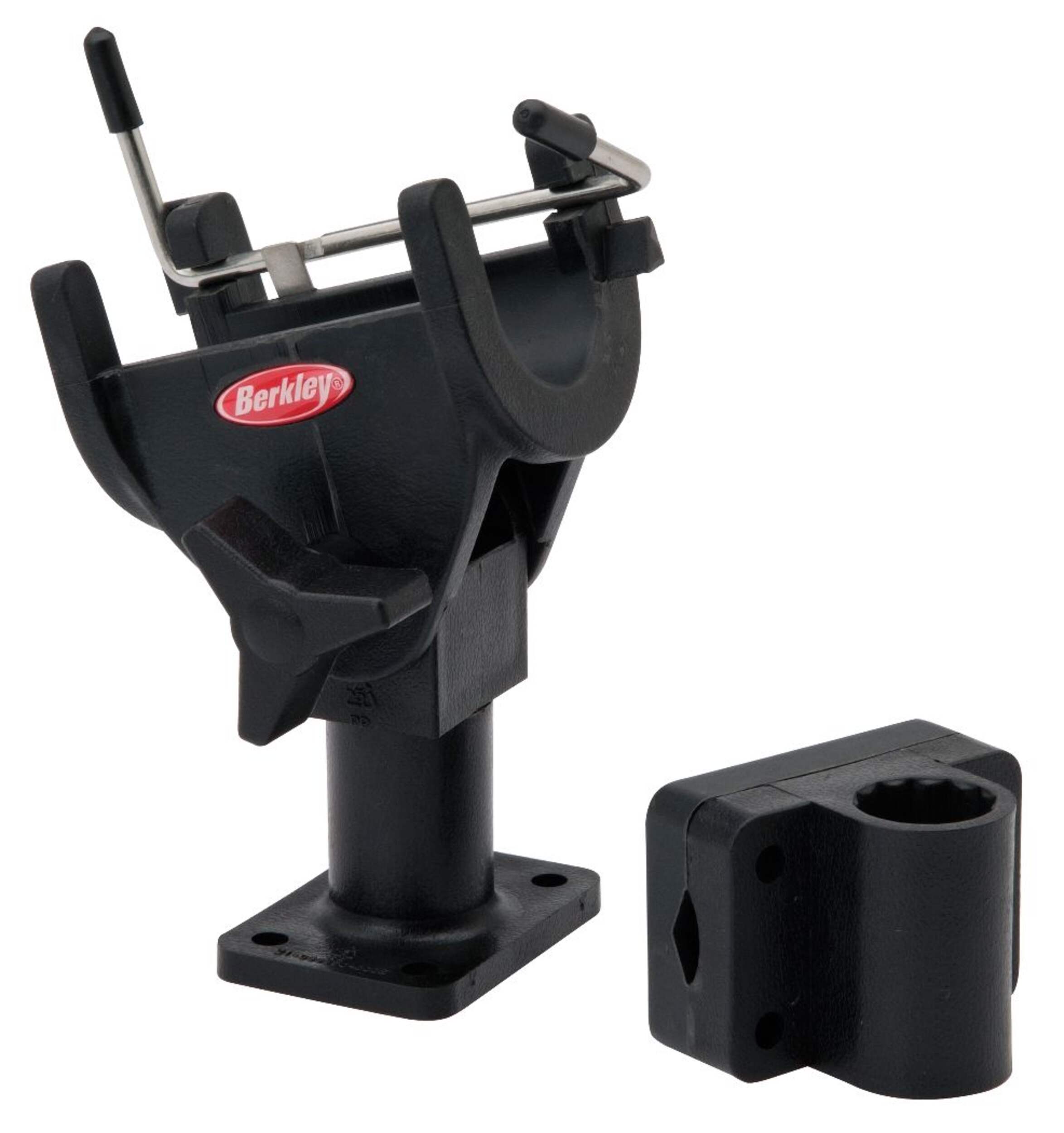 Berkley Quick Set Rod Holder with Mounting Bracket, Black Composite_or_Mixed