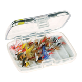 Plano Foam Lined Fly Box, Assorted Sizes, Clear Front_Angled_Right