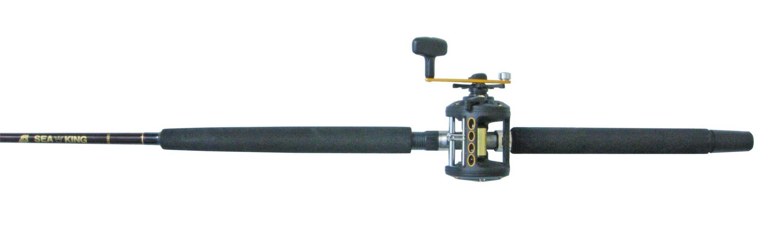 Sea King Halibut Combination Rod CloseUp