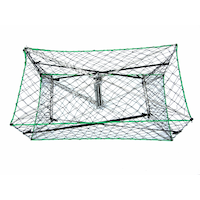 Sea King Folding Crab Trap, Large Overhead_Plunge