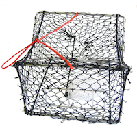 Sea King Folding Crab Trap, Small Overhead_Plunge