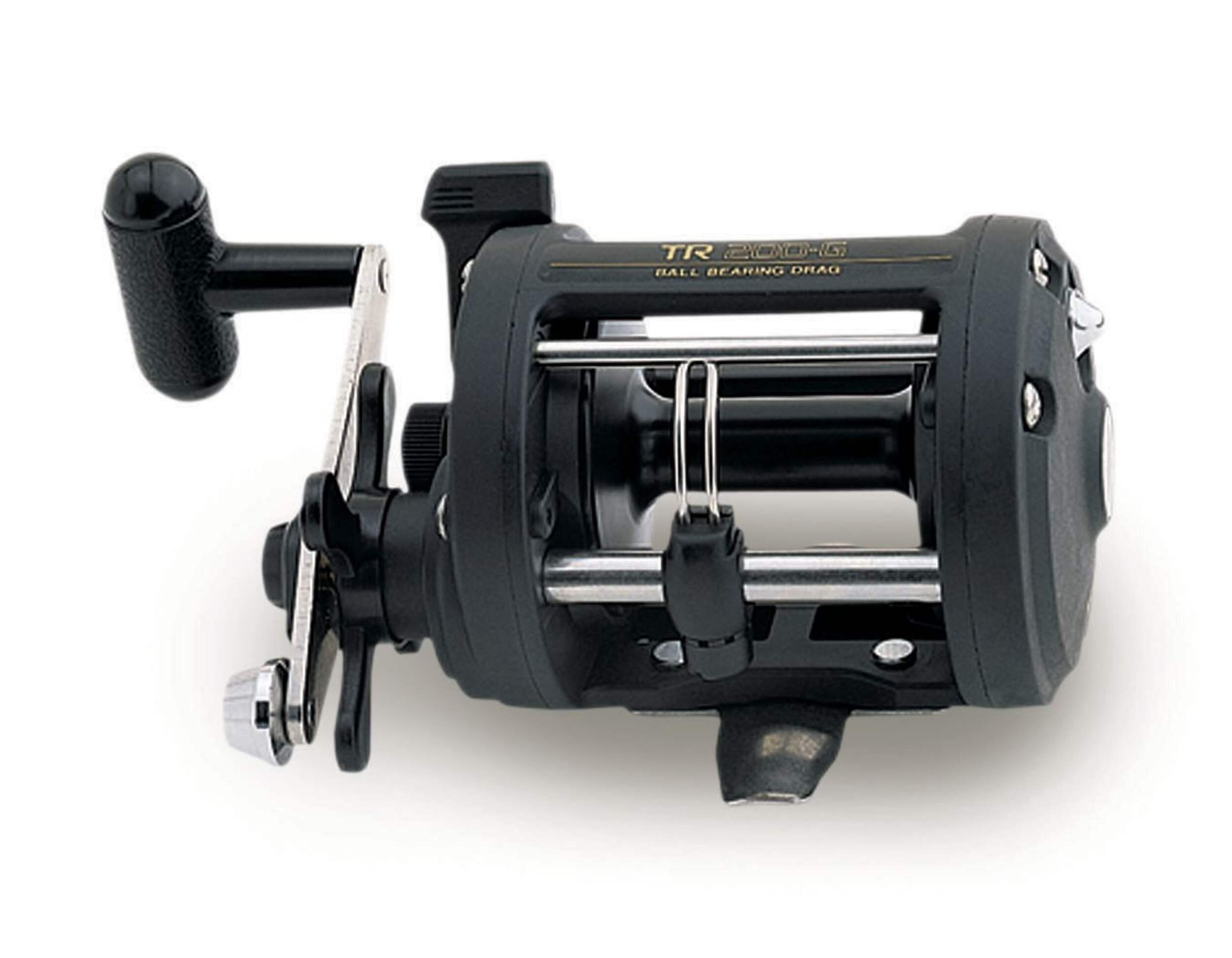 Shimano TR Star Drag TRN200G Level Wind Fishing Reel, Saltwater Applicable, Right Hand Overhead_Plunge