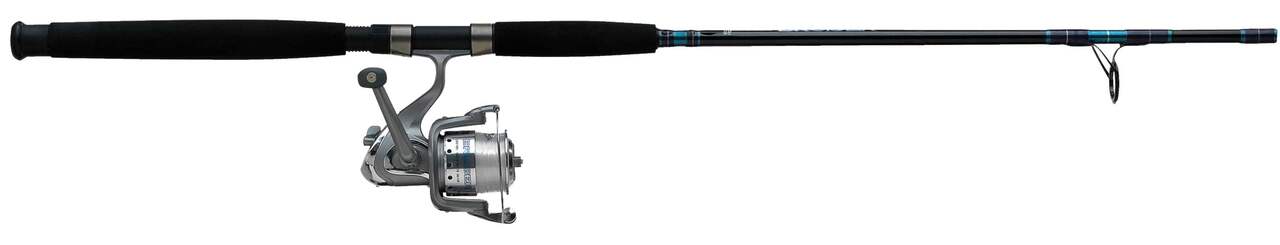 Abu Garcia Spinning Fishing Rod and Reel Combo, Saltwatere Applicable,  Heavy, 9-ft, 2-pc