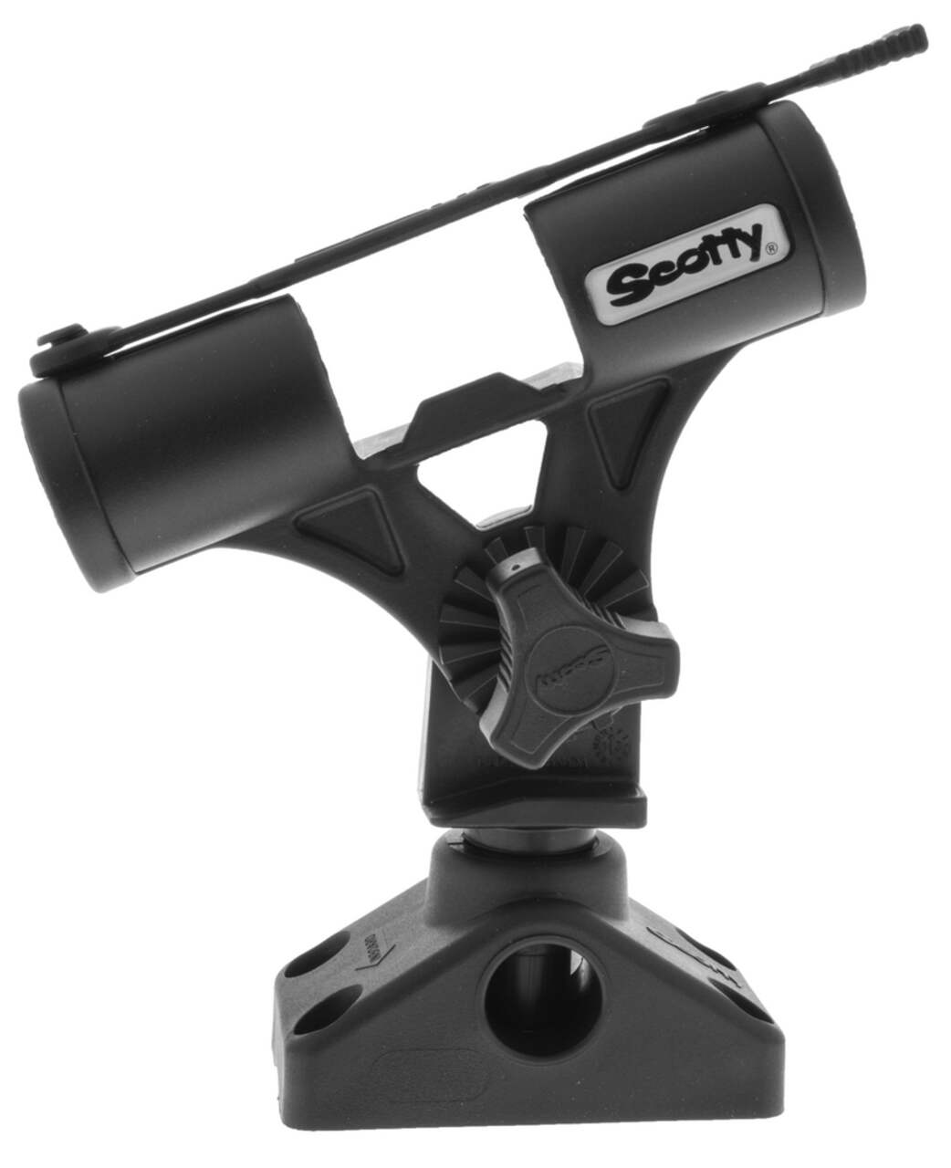 Scotty #280 Baitcaster & Spinning Rod Holder with Combination Side