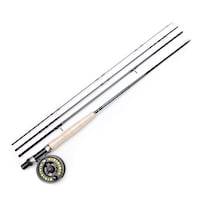 Superfly Performance Fly Fishing Rod and Reel Combo with Line, Pre-Spooled, Medium, Assorted Sizes Overhead_Flat