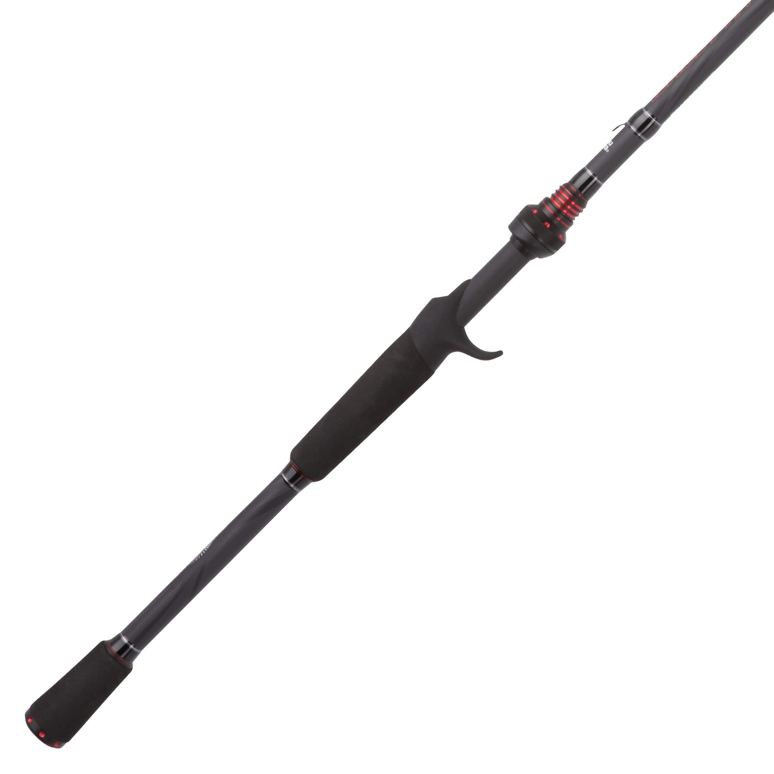 Abu Garcia 6'6” Vengeance Spinning Fishing Rod, 2 Piece Rod
