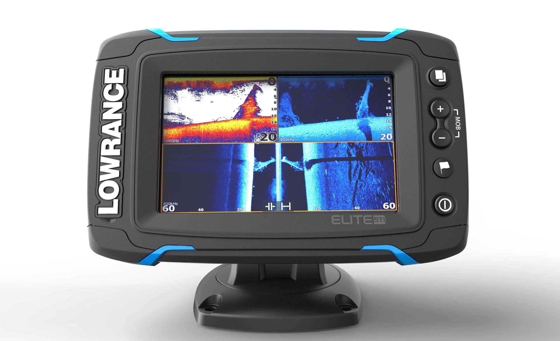 Lowrance Elite-5 Ti Totalscan Fish Finder, 5-in
