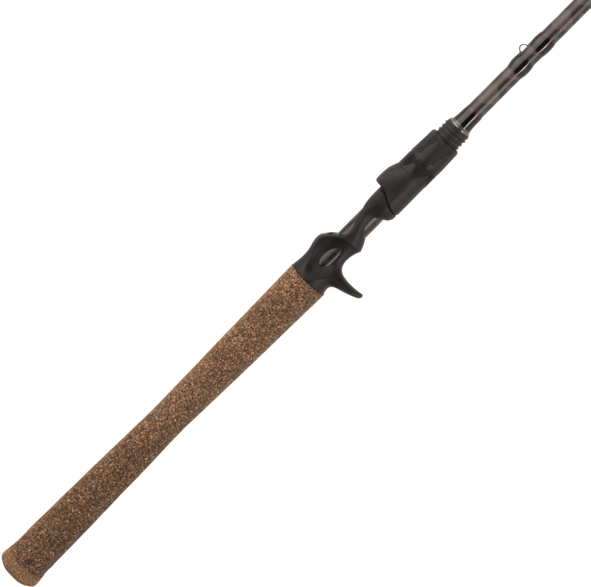 Wood Grain Bass & Walleye Casting Rod 6'6” 1PC 10-20 lb