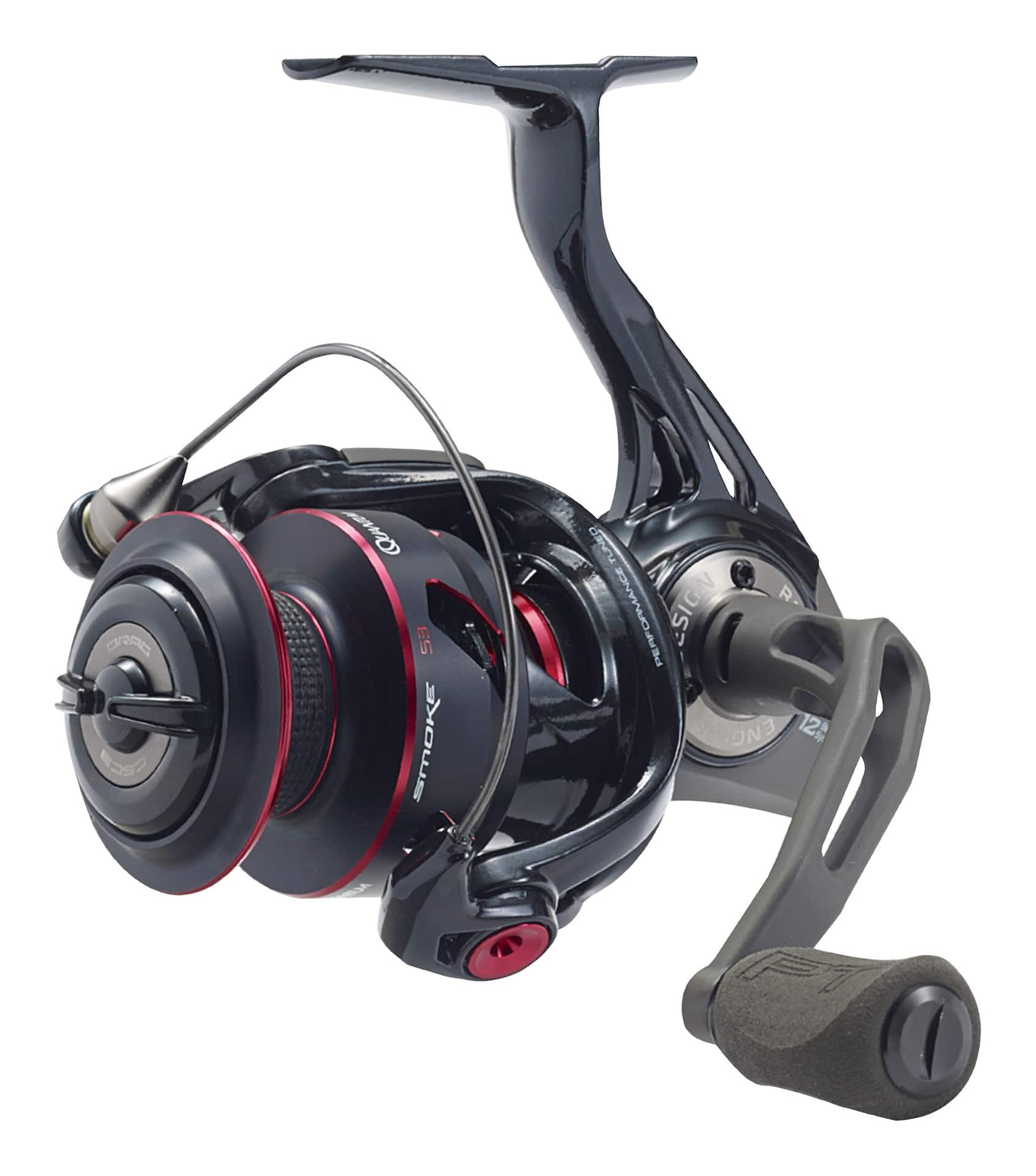 Quantum Smoke Spinning Fishing Reel, Anti-Reverse, Right and Left