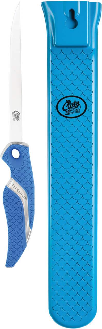 Cuda Titanium Bonded Stainless Steel Freshwater Line Clipper, Corrosion  Resistant, Blue