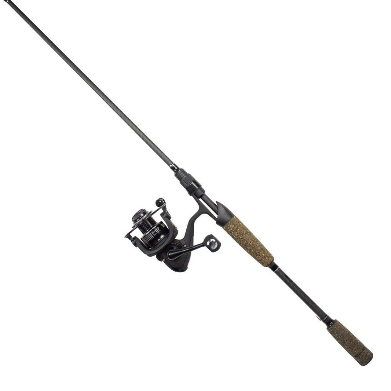 Lunkerhunt Bedlam Spinning Fishing Rod and Reel Combo, Medium, 6.8-ft