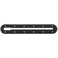 Scotty #440-BK-8 Low Profile Track, 8-in Front_Flat