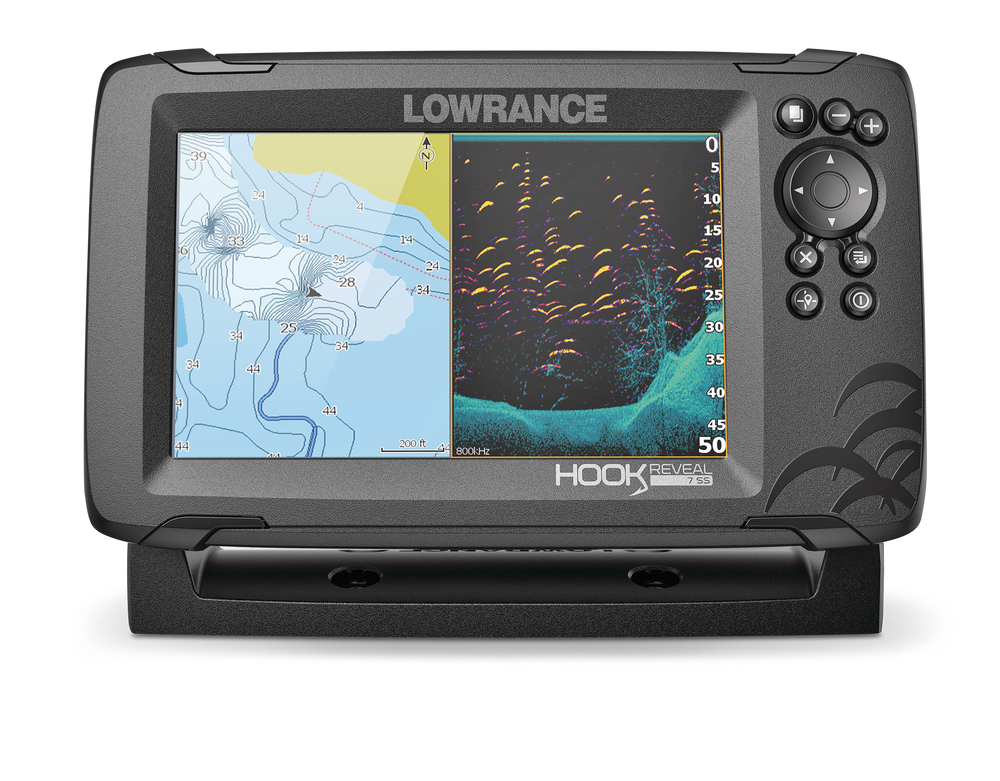 Lowrance Hook Reveal 7 Fish Finder with SplitShot Canadian Tire