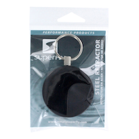 Rétracteur en acier Superfly, noir, grand