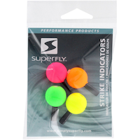 Indicateurs Superfly, forme ronde, flottant, paq. 4, choix de couleurs