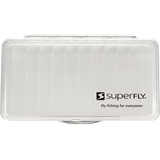 Superfly Plastic Ripple Fly Box, Large, Clear Overhead_Flat