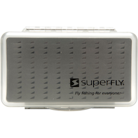 Superfly Trifoam Fly Box, Medium, Clear Overhead_Flat