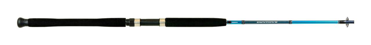 Shimano® Saguaro Spinning & Trolling Fishing Rods, Portable, Medium-Heavy, 8 -ft, 2-pc