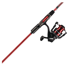 Ugly Stik Carbon Spinning Fishing Rod and Reel Combo, Medium, Anti-Reverse,  6.6-ft