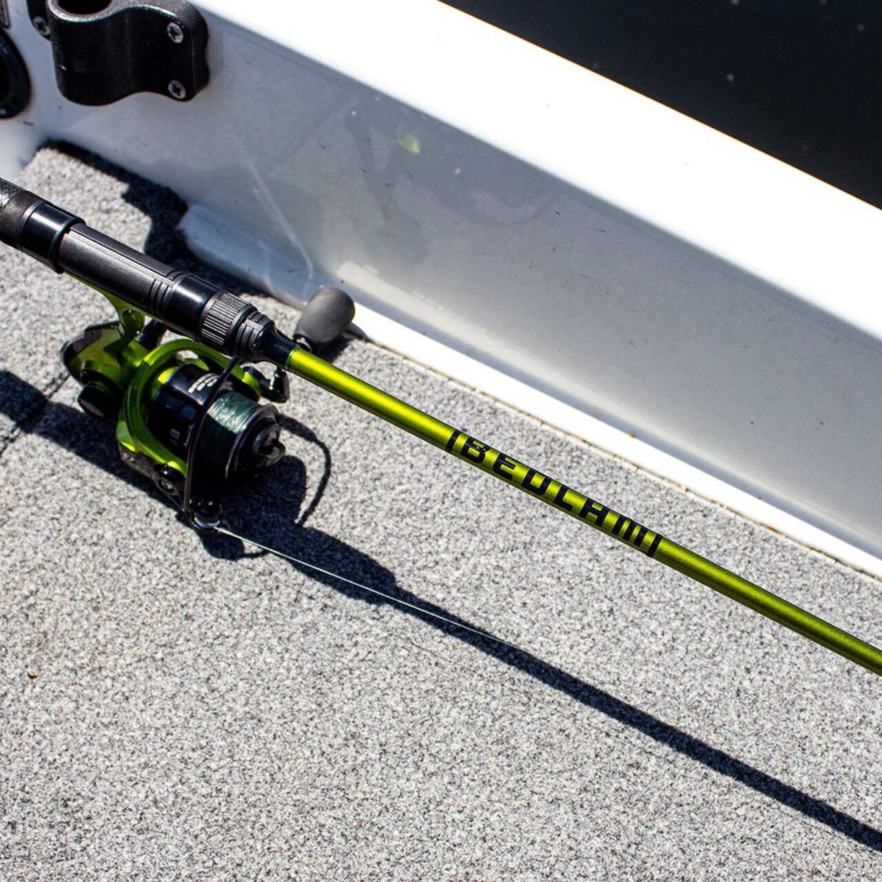 Lunkerhunt Bedlam Spinning Fishing Rod and Reel Combo, Medium, 6.8-ft