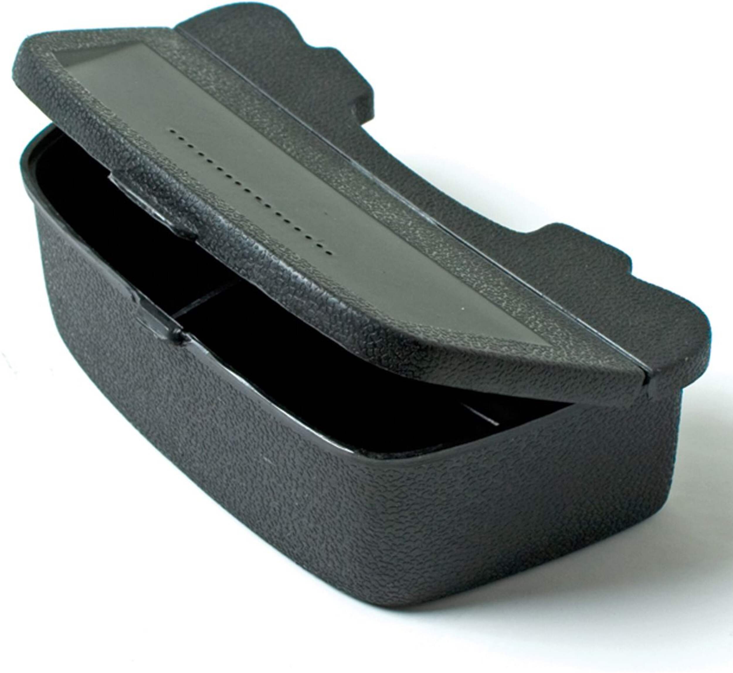 Eagle Claw Two Compartment Bait Box Front_Angled_Left