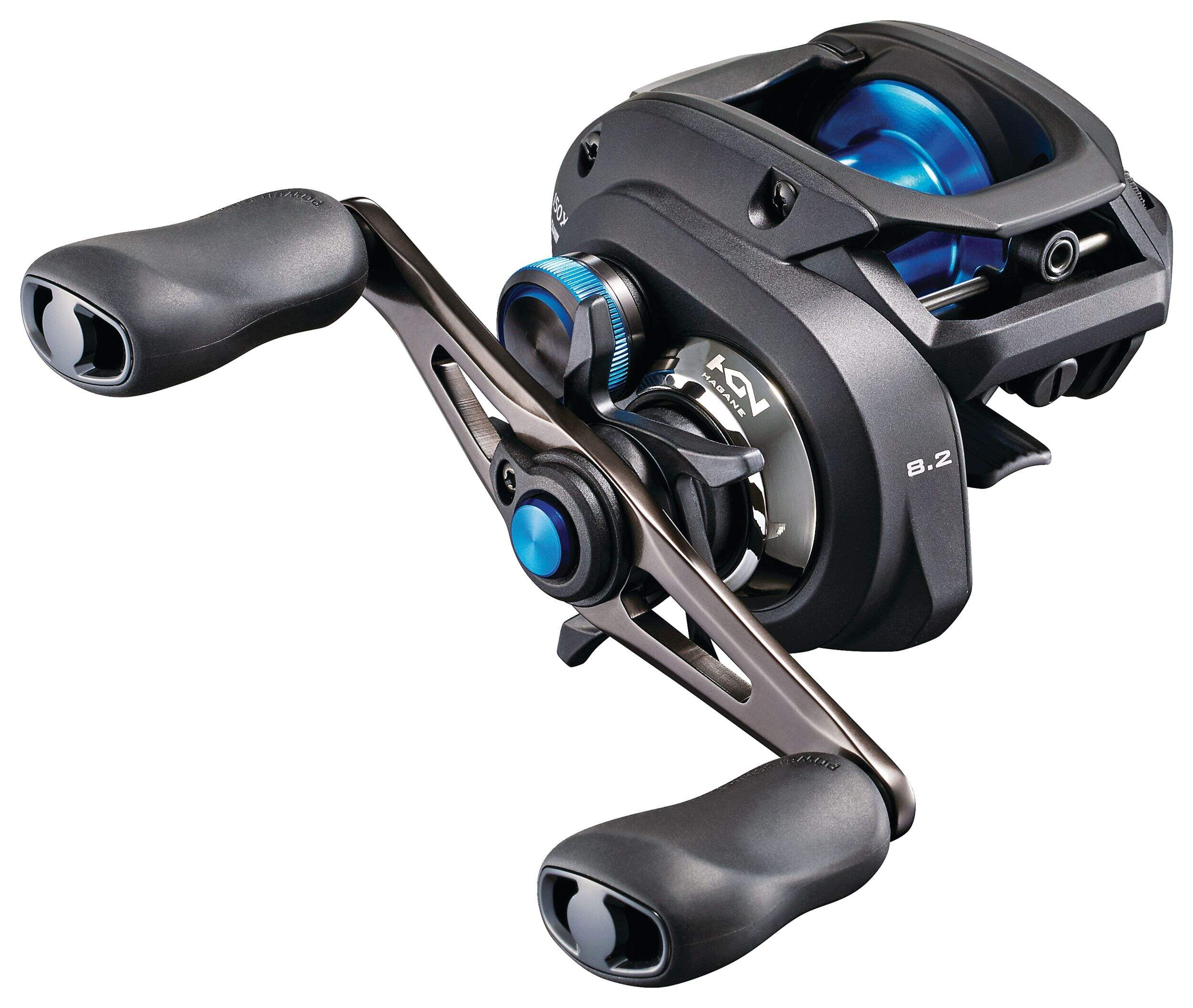 Shimano SLX DC 150 Baitcast & Casting Fishing Reel, Saltwater Applicable, Right Hand, 150 Front_Three_Fourths_Angled_Right