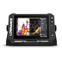 Ensemble pour pêche Lowrance Elite FS 7 avec AI, É.-U./CAN Front_Flat