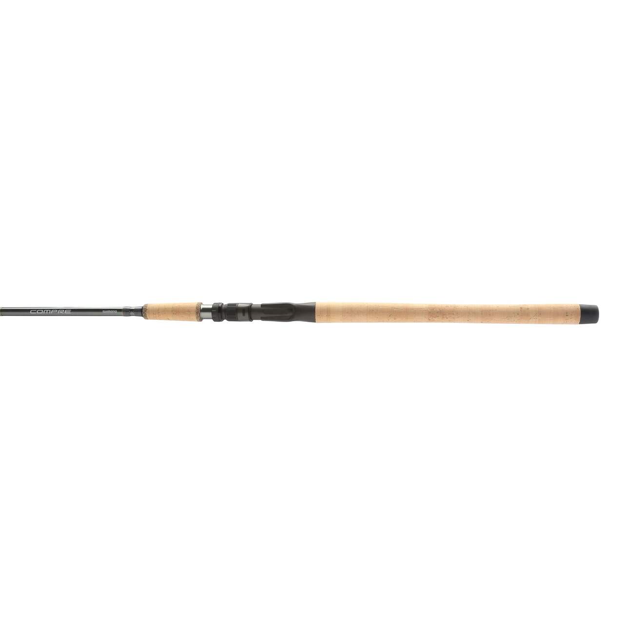 Shimano Compre BC Casting Fishing Rod with AAA Cork Handle, Medium-Heavy, 10 -ft 6-in