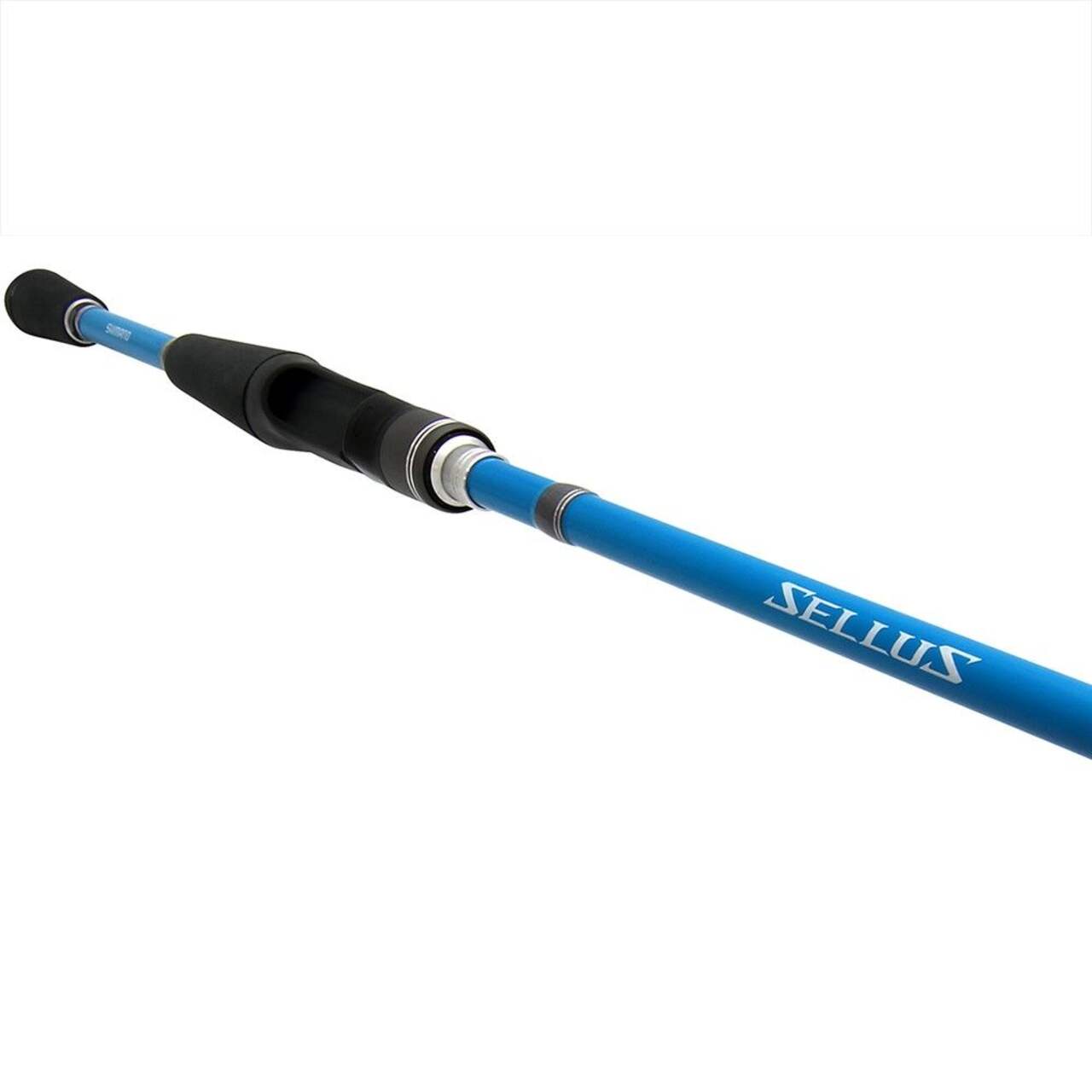 Shimano Sellus 2-Piece Lightweight Spinning Fishing Rod with Titanium Oxide  Guides, Medium, 6-ft 8-in