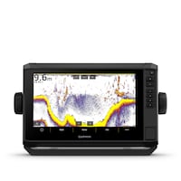 GARMIN ECHOMAP™ UHD2 sv Touchscreen Chartplotter with GT56UHD-TM Transducer, 9-in Front_Flat