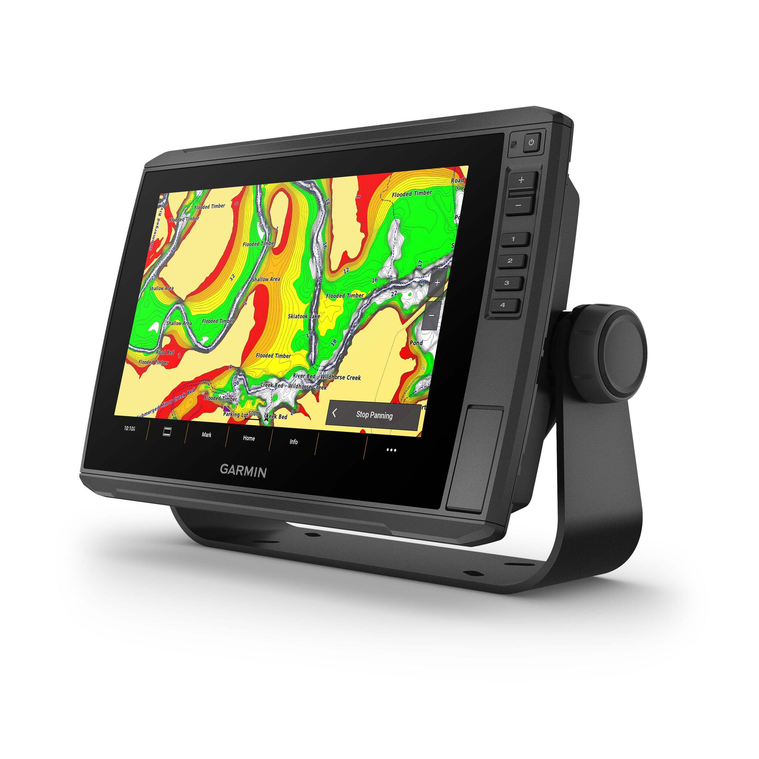 Traceur Garmin ECHOMAP UHD2 sv avec transducteur GT56UHD-TM, 10 po Front_Three_Fourths_Angled_Left