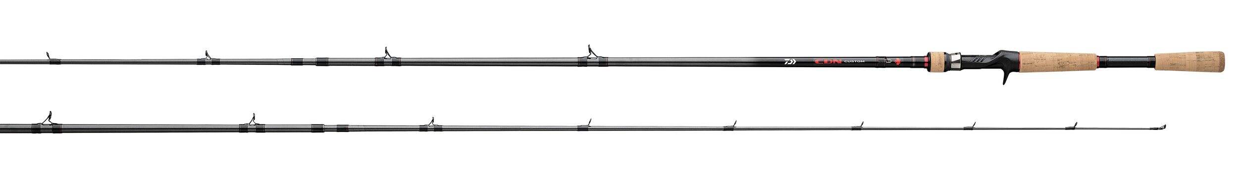 Canne à pêche à lancer personnalisée Daiwa Canada, moyen, 6 pi 6 po Composite_or_Mixed