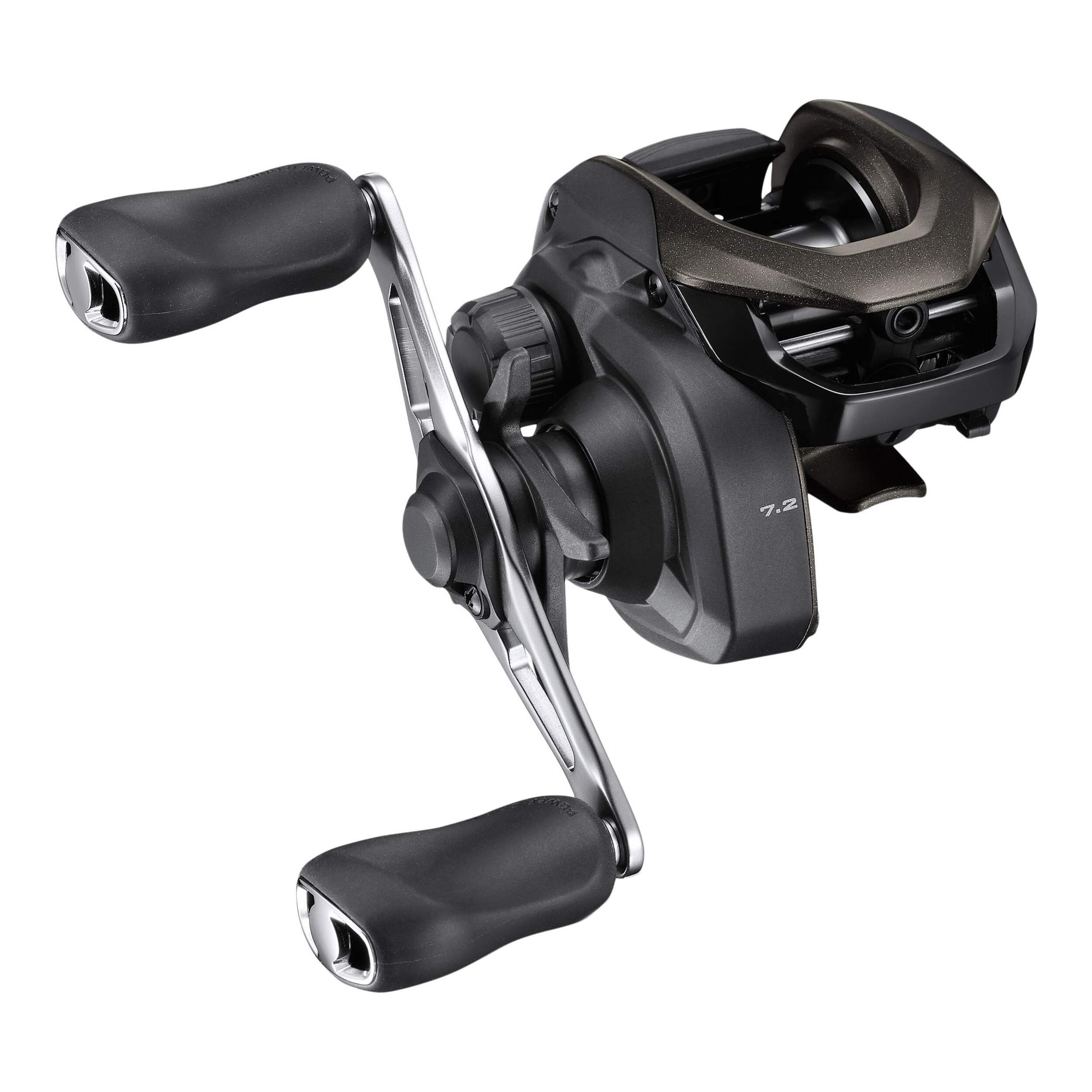 Shimano Caius 150HG C Baitcast Fishing Reel, Right Handed Front_Three_Fourths_Angled_Right