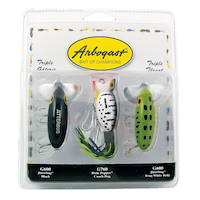 Arbogast Triple Threat Crankbait Lure, 3-pk Front_Flat