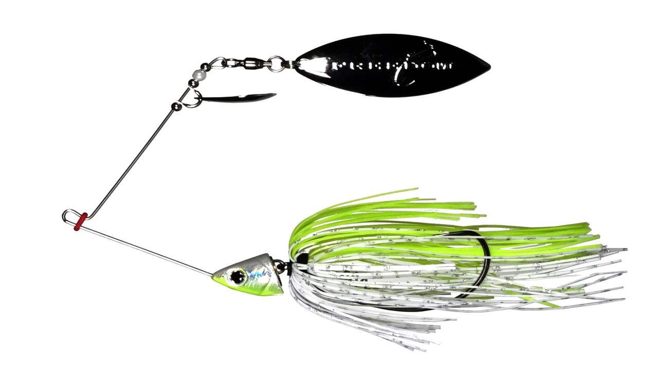 Freedom Tackle Spinner Bait Willow/Colorado Spinerbait, 1/2-oz