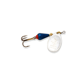 Mepps Aglia BRITE #3 Lure, Silver Blade Side_Right