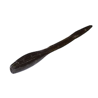 Northland Impulse Jiggin' Leech, 3-1/2-in, Black Front_Angled_Left