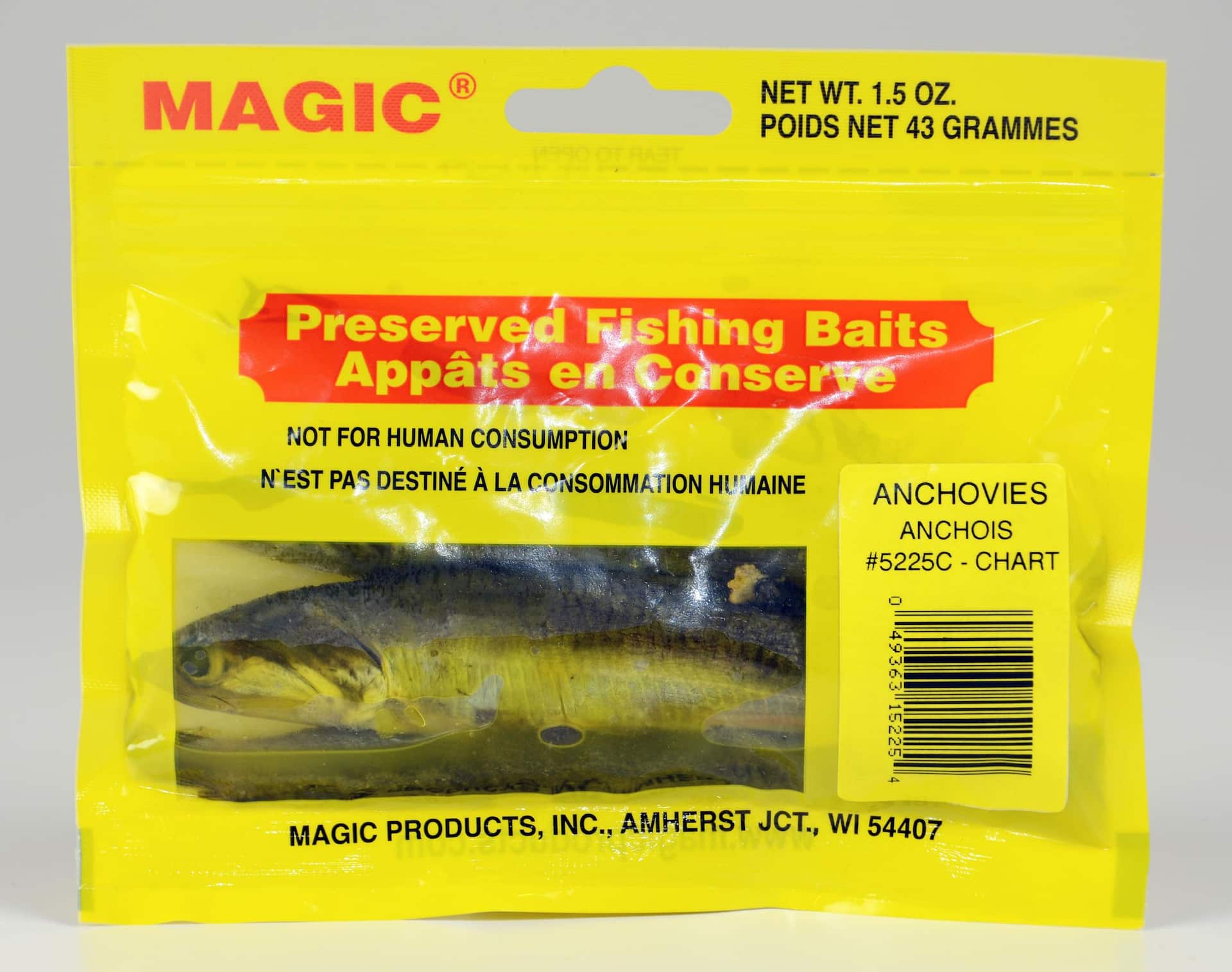Magic Preserved Emerald Minnow Action Bait, Large