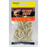 Magic Preserved Emerald Minnow Action Bait, Small Front_Flat