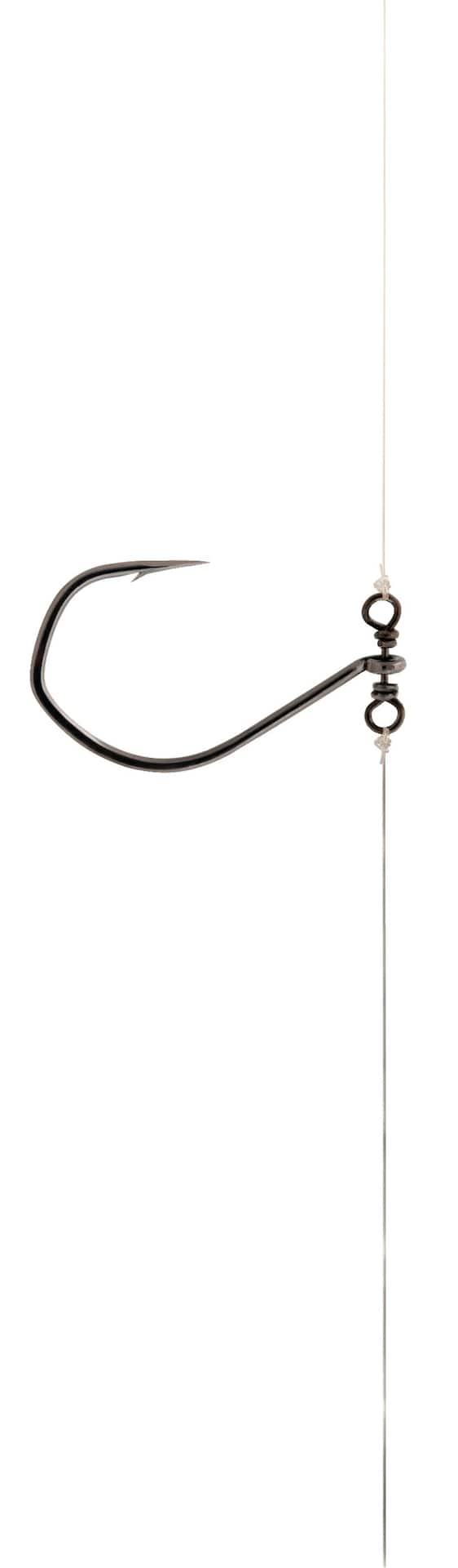 TTI Hook Stand Out Drop Shot Hooks Size #1 Black Nickel 7 Pack