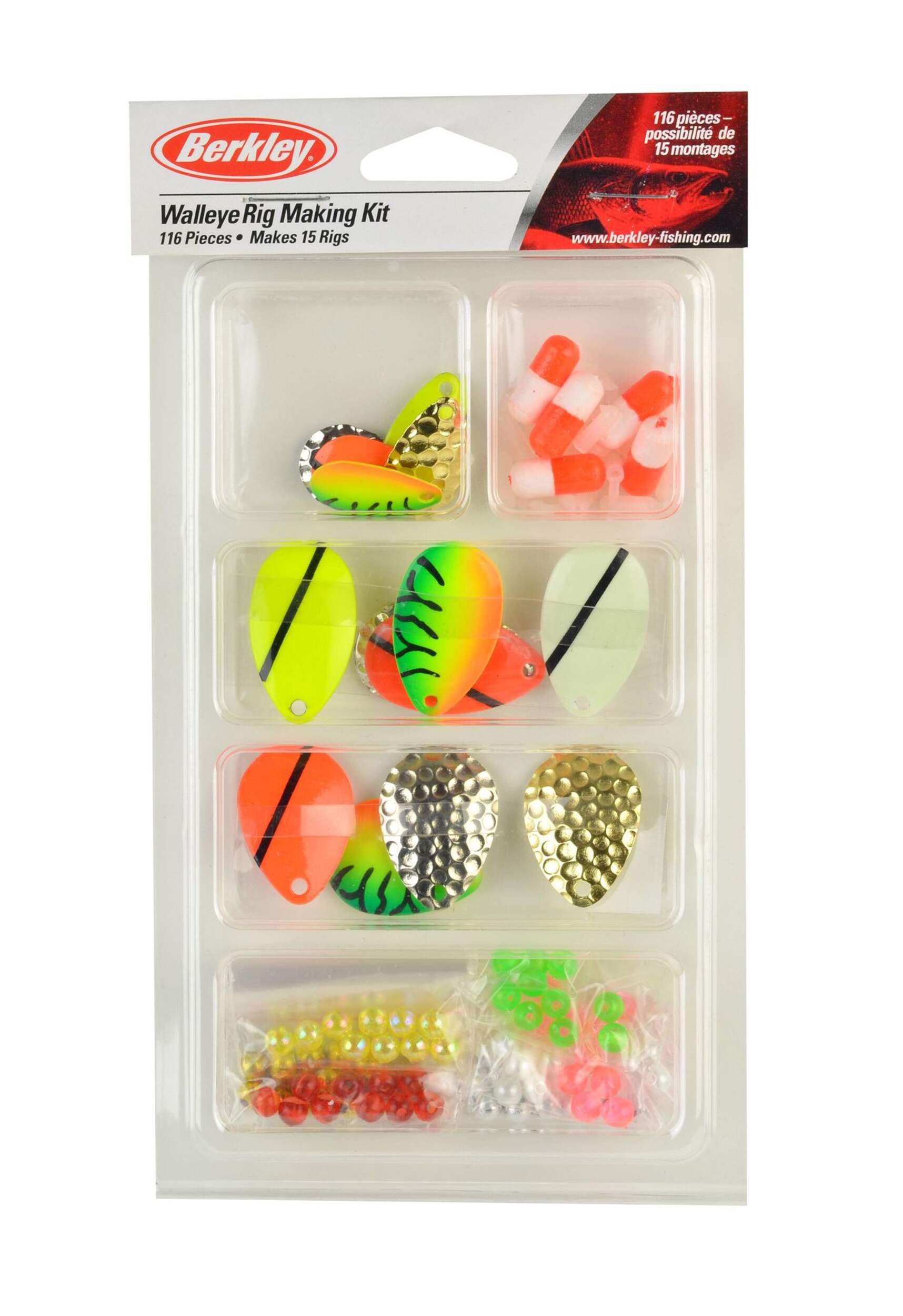 Trousse de montage Berkley,  doré Front_Flat