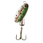 Worden's 208-BL Fishing Lure, Rooster Tail, 1-Hook, Black Lure D&B Supply
