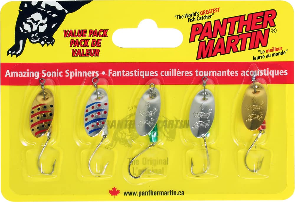 Panther Martin Deluxe Fly Gold/Yellow 1/4oz